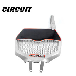 Number Plate Frontal Universal Circuit Ventilado-Branco