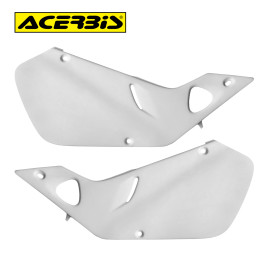 Number Plate Lateral Acerbis para Honda CR125 98/99 CR250 97/99 Branco
