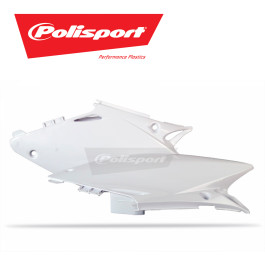 Number Plate Lateral Polisport para Honda CR125/250 02/07 Branco