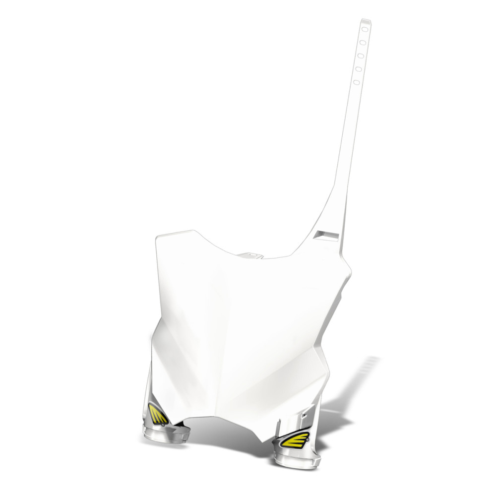 Number Plate Frontal Kawasaki KXF 250 17/23 KXF 450 16/23 Mod. Stadium Branco - Cycra