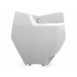 Number Plate Frontal Polisport para KTM SX/SXF/XC/XC-F 16/18 Branco