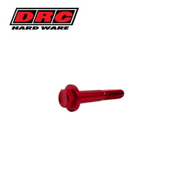 Parafuso de Alumínio DRC Flange Bolt M6 25mm-Vermelho