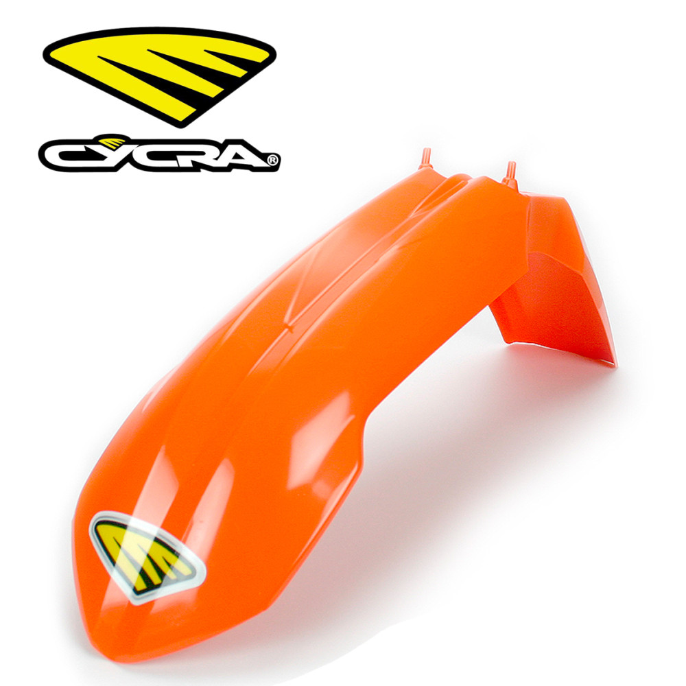 Paralama Dianteiro Cycra para KTM SX/SXF 07/12 XC/XCF/XCW/XCWF 08/12-Laranja