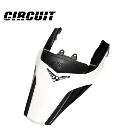 Paralama Traseiro Circuit para Tornado-Preto/Branco