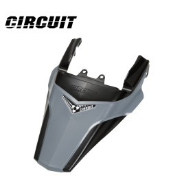 Paralama Traseiro Circuit para Tornado-Preto/Cinza