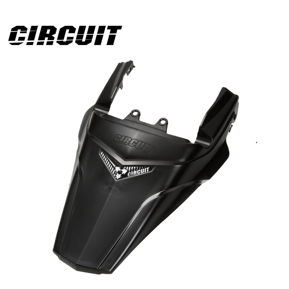 Paralama Traseiro Circuit para Tornado-Preto/Preto