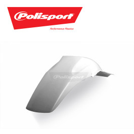 Paralama Traseiro Polisport para Suzuki RM125/250 96/99 Branco LQD
