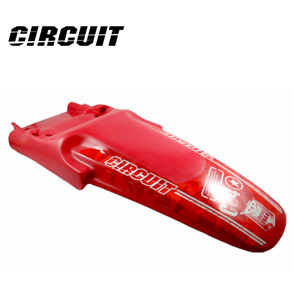 Paralama Traseiro Circuit Adaptável Vermelho