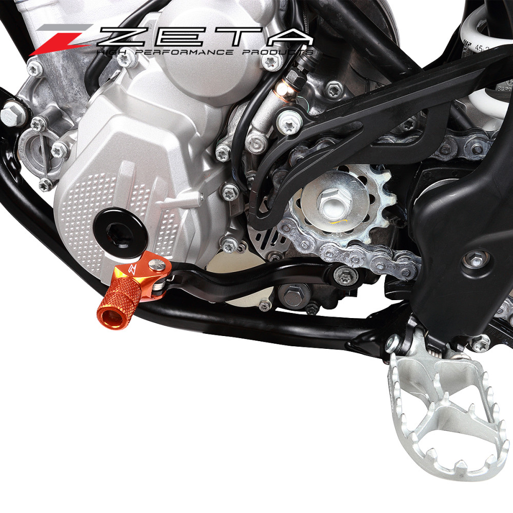 Pedal de Cambio Zeta Forjado para KTM SXF/XCF250 11/12 EXCF/XCFW250/350 12/16 SXF/XCF450 13/15 EXC450 03/16 XCW450 07/16 EXC/XCW450/500 12/16