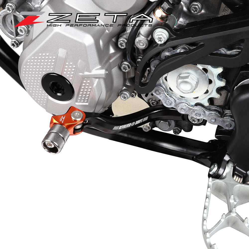 Pedal de Cambio Zeta Revolver para KTM SXF/XCF250 13/18 SX/EXC125/150/200 01/15 SXF/XCF350 11/18 SXF/XCF450/505 03/12 SX/XC/EXC/EXCF250/300/350 17/18 (Revolver)