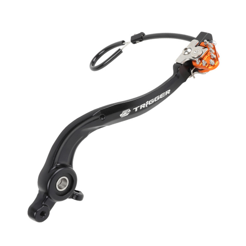 Pedal de Freio Zeta Trigger para KTM SX125 16/17 XC-W125 17 SX/XC-W150 16/17 SX-F/XC-F250 16/17 SX-F/XC-F350 16/17 SX-F450 16/17 EXC-F450 17 (Alumínio)