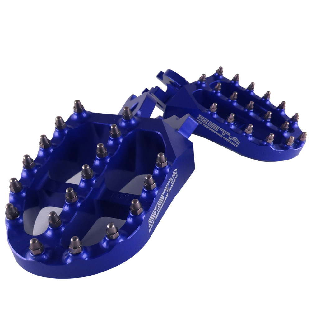 Pedaleira Zeta em Aluminio Yamaha YZ125 97/17 YZ250 98/17 YZF250 01/17 WRF250 01/16 YZF450 03/17 WRF450 03/16