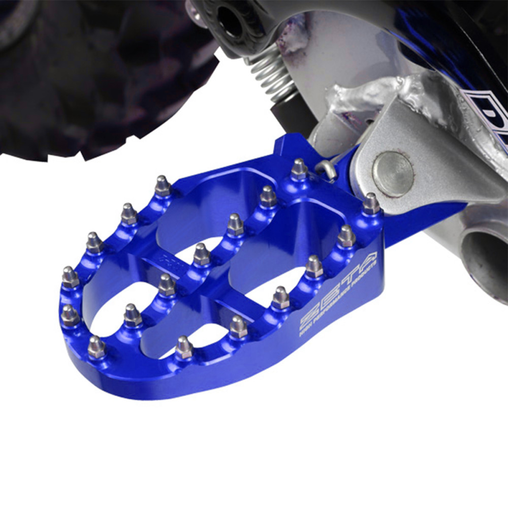 Pedaleira Zeta em Aluminio Yamaha YZ125 97/17 YZ250 98/17 YZF250 01/17 WRF250 01/16 YZF450 03/17 WRF450 03/16