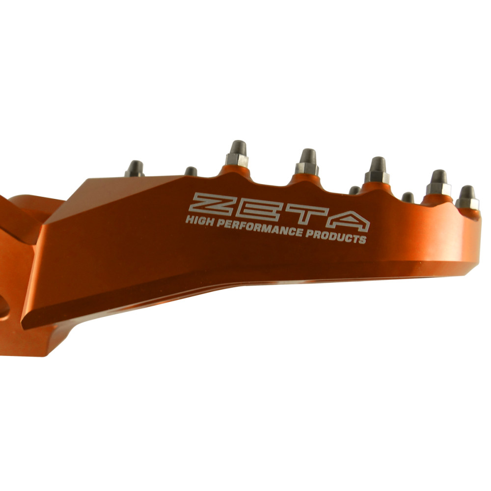 Pedaleira Zeta em Alumínio KTM SX125 16/17 SX250 17 SX-F250/350/450 16/17 EXC/EXC-F125 A 530 17 XC150 A300 17 XC-F250 17 XC-F350/450 16/17