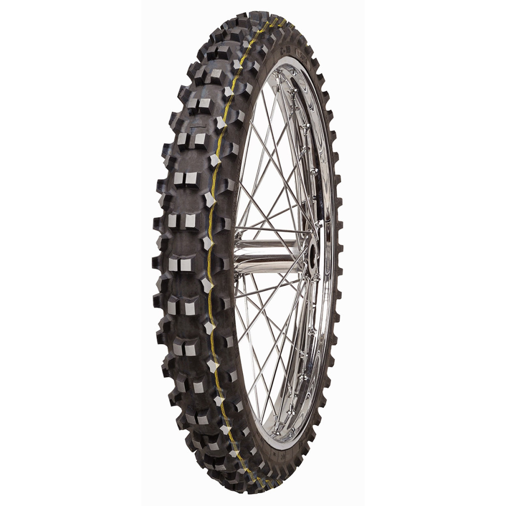 Pneu Mitas 90/90-21 C-19 Enduro / Rally / Cross Country / Fim (Faixa Amarela)