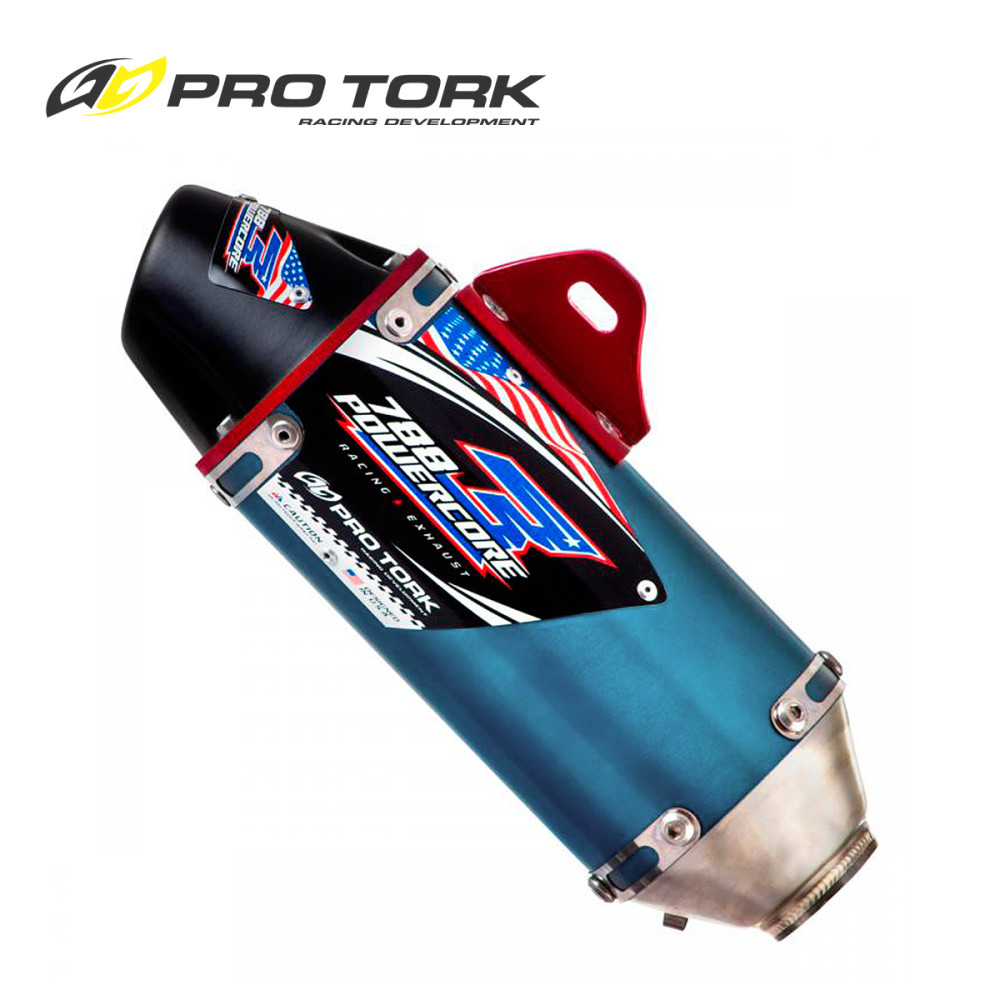 Ponteira + Curva Pro Tork Powercore 3 Azulada para Honda CRF230