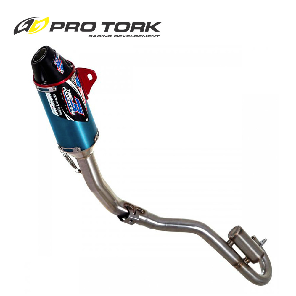 Ponteira + Curva Pro Tork Powercore 3 Azulada para Honda CRF230