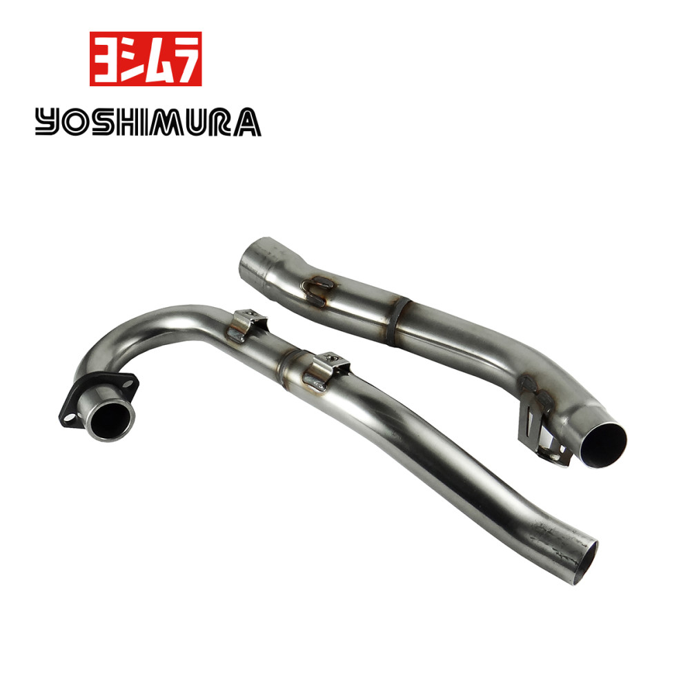 Ponteira e Curva de Escape Yoshimura para Honda CRFX450 05/14 Alumínio
