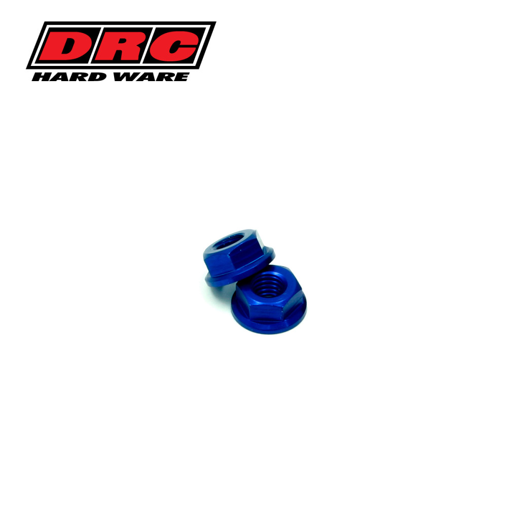 Porca de Alumínio DRC M6-Azul