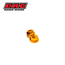 Porca de Alumínio DRC M6-Gold