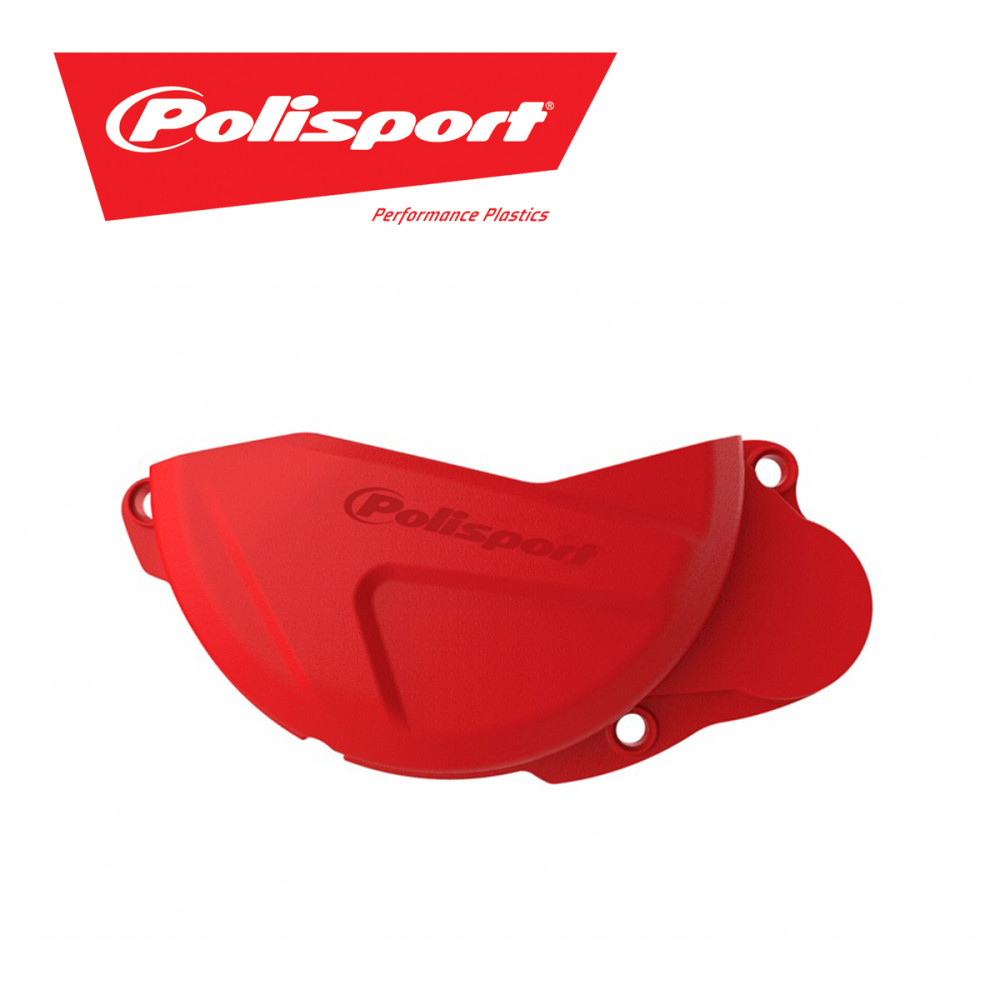Protetor da Tampa de Embreagem Polisport para Honda CRF250 10 + 13/17 Vermelho