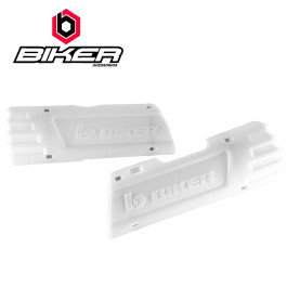 Protetor de Bengala Biker para Honda CRF230 Yamaha TTR230-Branco