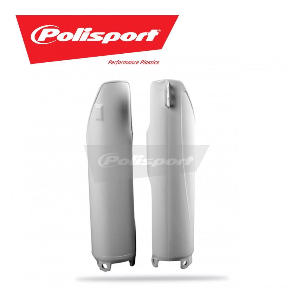 Protetor de Bengala Polisport para CR125/250 95/03 CRF450 02/03 Branco