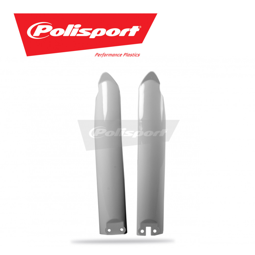 Protetor de Bengala Polisport para KX125/250 94/03 Branco