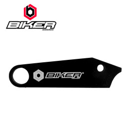Protetor de Eixo de Cambio Biker Alumínio para Honda CRF230 Preto