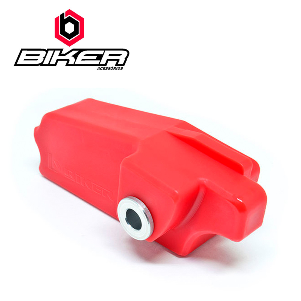 Protetor do Eixo de Cambio Biker para Honda CRF230 Plástico-Vermelho