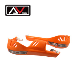 Protetor de Mão Avtec com Bucha de Alumínio 16mm-Laranja