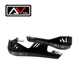 Protetor de Mão Avtec com Bucha de Alumínio 16mm-Preto