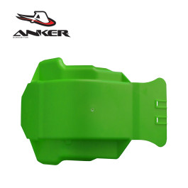 Protetor de Motor Anker de Plástico para Kawasaki KXF250/450 06/08 Opcional Honda CRFX250/450 04/13-Verde