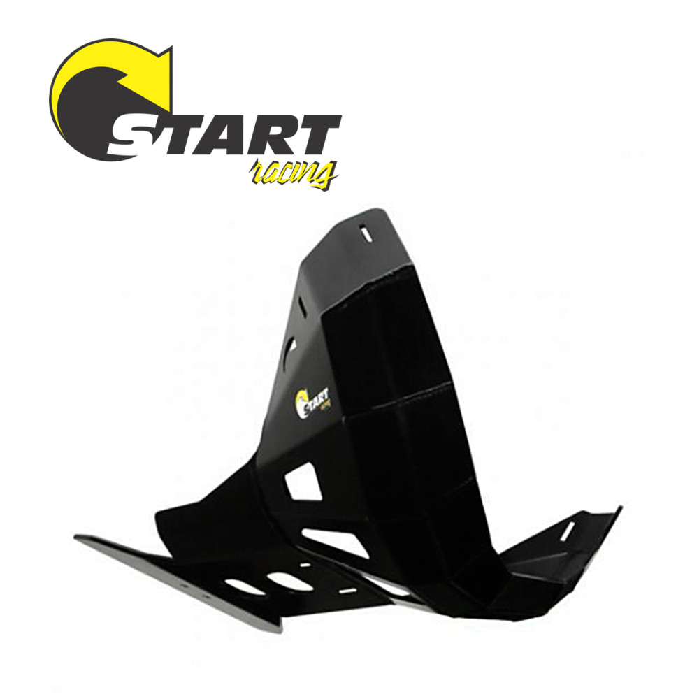 Protetor de Motor Premium Start para KTM 2T 12/16 Husaberg/Husqvarna 13/16 Alumínio Premium 4mm (Motor e Escape)