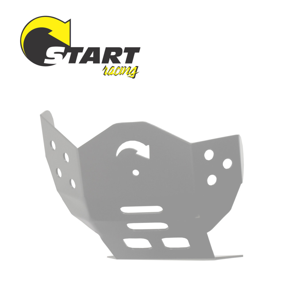 Protetor de Motor Start para KTM SXF250/350 08/15 EXCF/XCF/XCFW 250 08/16 EXCF/XCF/XCFW 350 12/16 Husaberg FE250/350/450 12/13 Husqvarna FC250/350/450 14/16 (Alumínio Longo) Premium 4mm