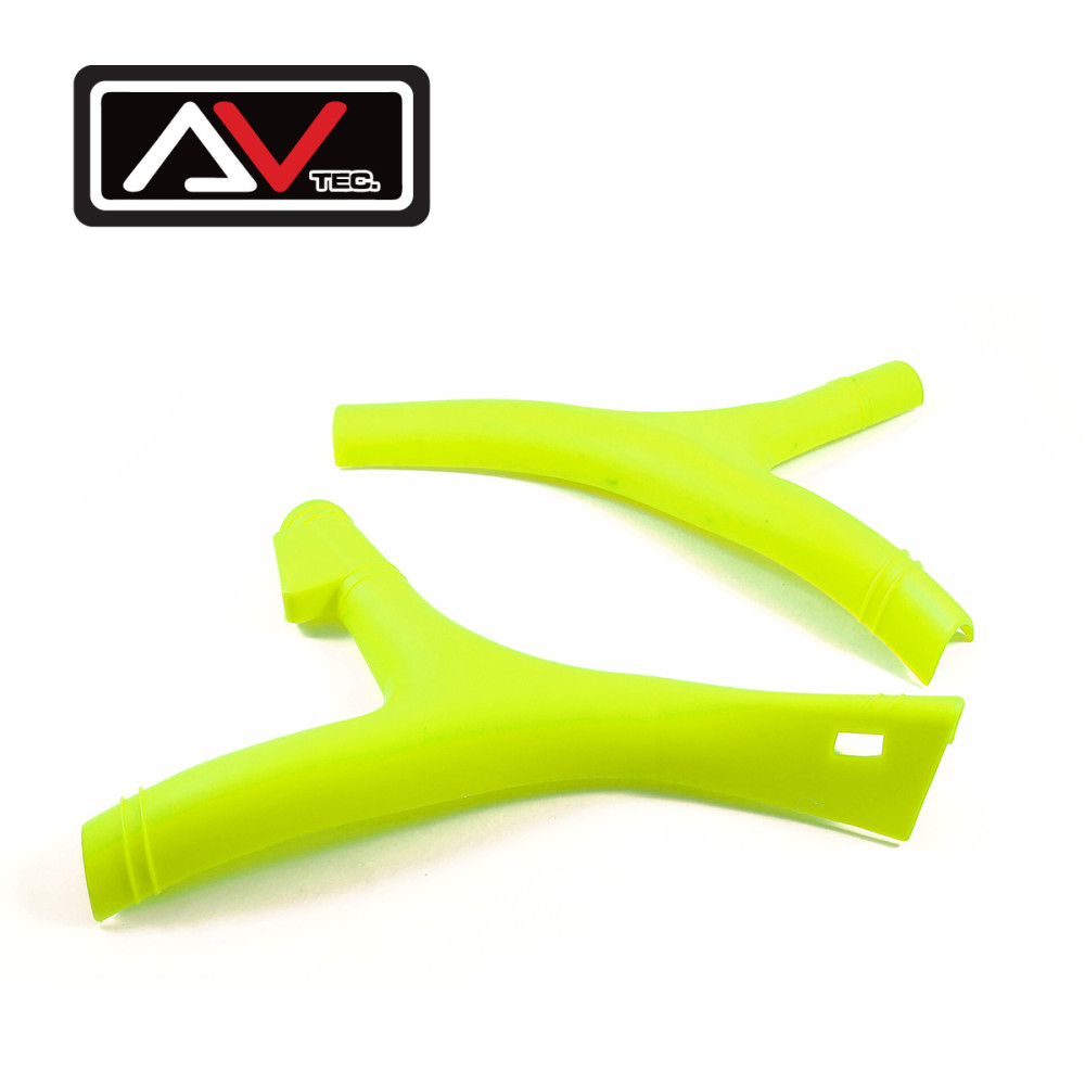 Protetor de Quadro Avtec para Honda CRF230-Amarelo Fluor