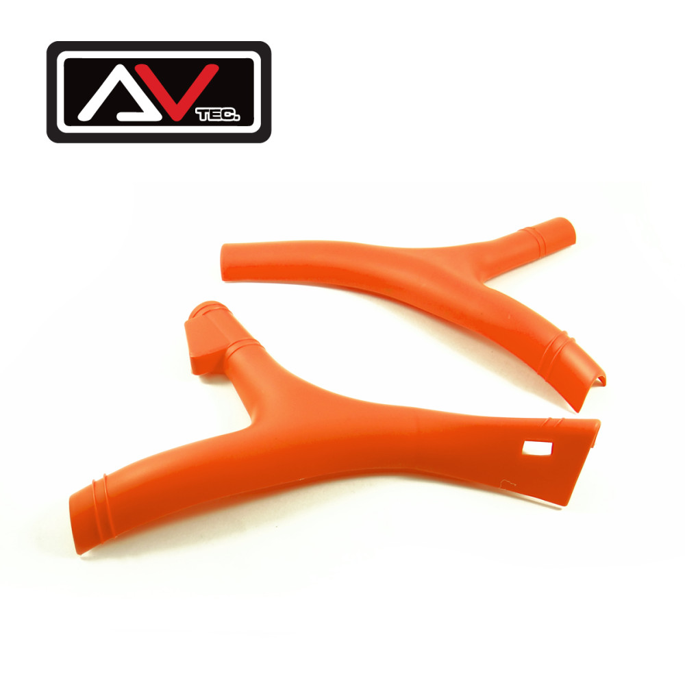 Protetor de Quadro Avtec para Honda CRF230-Laranja