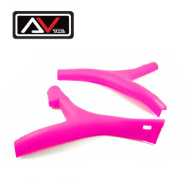 Protetor de Quadro Avtec para Honda CRF230-Rosa Fluor