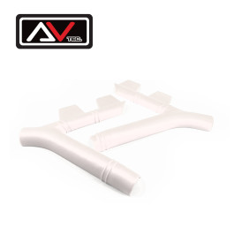 Protetor de Quadro Avtec para Honda XR250 Tornado-Branco
