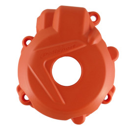 Protetor da Tampa do Magneto Polisport para KTM EXC-F/XCF-W250 14/16 EXC-F/XCF-W350 14/16 Freeride350 13/17 Laranja