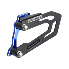 Protetor de Corrente e Pinhão Zeta para Kawasaki KXF250 17/18 KXF450 16/18 (Protege o Bloco do Motor + Pinhão)-Azul