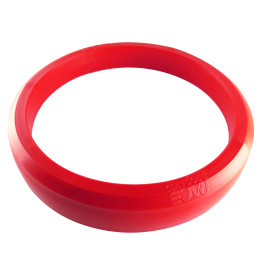 Protetor de Cubo Race Pro Universal (Coroa/Corrente)-Vermelho