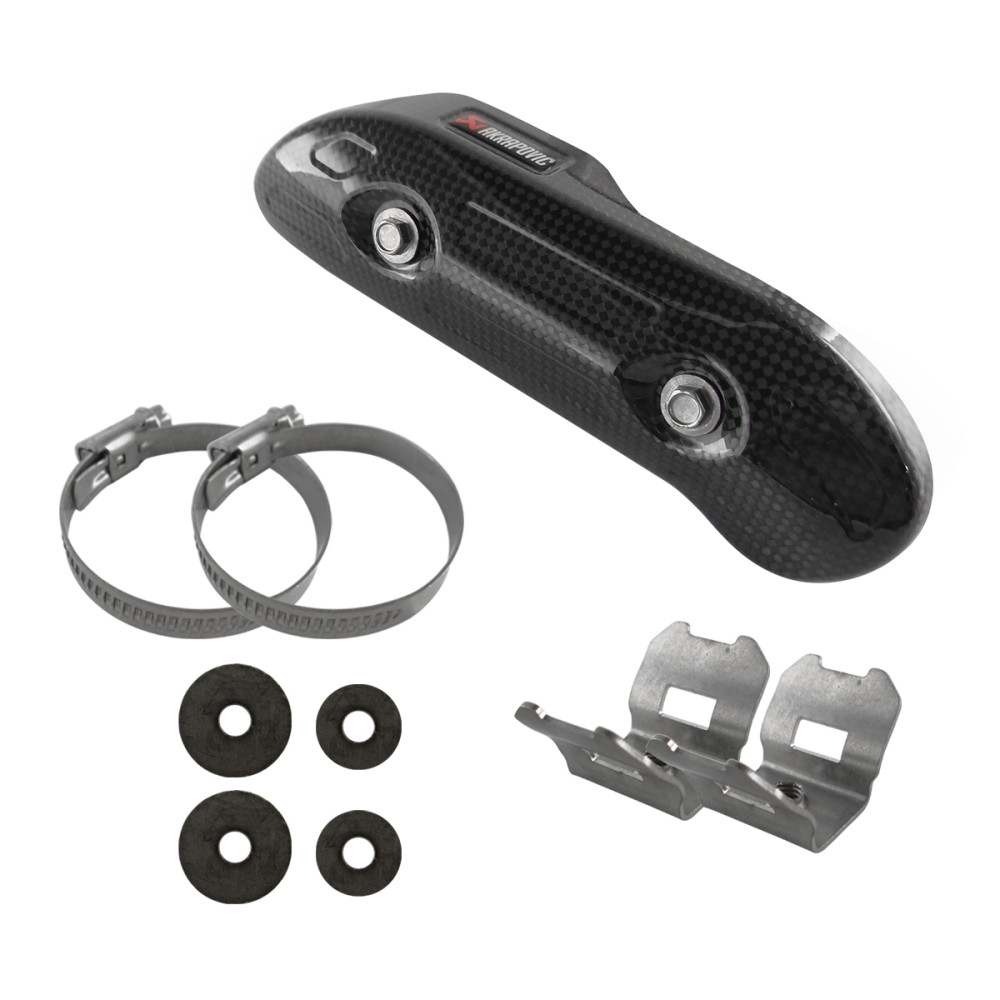 Protetor de Escape em Carbono Original KTM para KTM 4T SX-F/XC-F250 07/12 XCF-W250 07-13 XC-W/EXC 450/500/530 08/16 XCF-W250 15 SX-F/XC-F350 11/12 XC-W/EXC350 12/16 EXC-F350 17