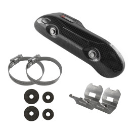 Protetor de Escape em Carbono Original KTM para KTM 4T SX-F/XC-F250 07/12 XCF-W250 07-13 XC-W/EXC 450/500/530 08/16 XCF-W250 15 SX-F/XC-F350 11/12 XC-W/EXC350 12/16 EXC-F350 17