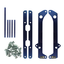 Protetor de Radiador Start (Alumínio) para Yamaha YZF250/450 07/09 WRF250 07/14 WRF450 07/11