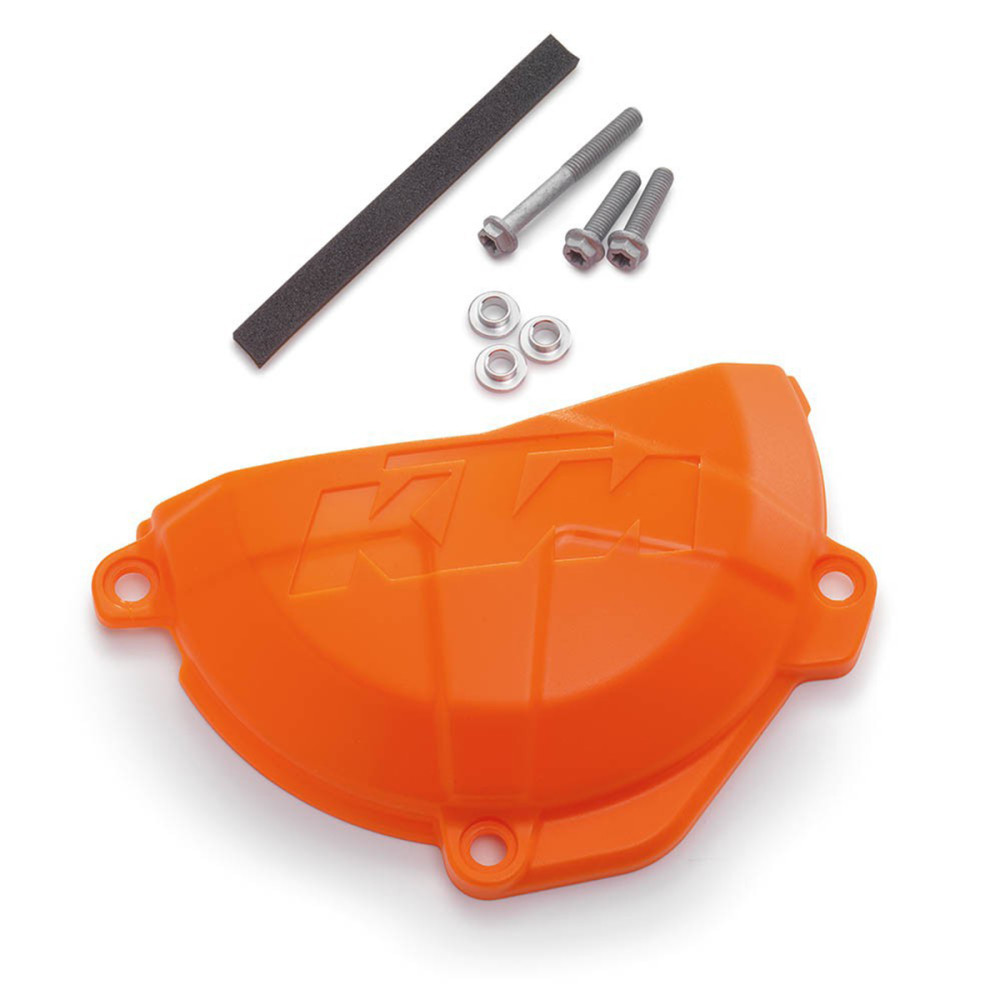 Protetor da Tampa de Embreagem Original KTM para SX-F/XC-F/250/350 16/17 EXC-F350 17 - Laranja