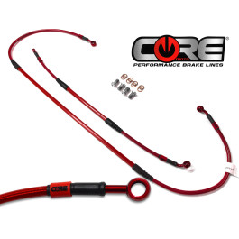 Kit Flexível de Freio Core Moto Honda CRF450X 05/15 (Par)