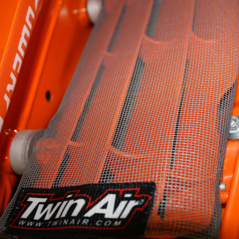 Rede de Proteção da Grade do Radiador Twin Air para Kawasaki KXF250 17/19 KXF450 16/19 (Par)