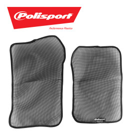 Rede de Proteção da Grade do Radiador Polisport para KTM SX-F250/350/450 16/18 EXC125/200/250/300 17/18 EXC-F250/350/450 17/18 (Par)