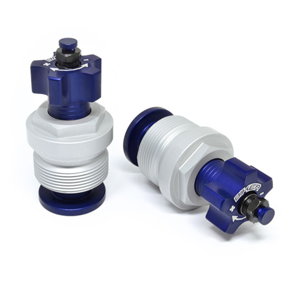 Regulador de Pré Carga Biker para Mola Dianteira Honda CRF230/XR200 Azul